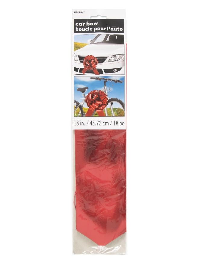 Unique Red Giant Car Bow - Image 3